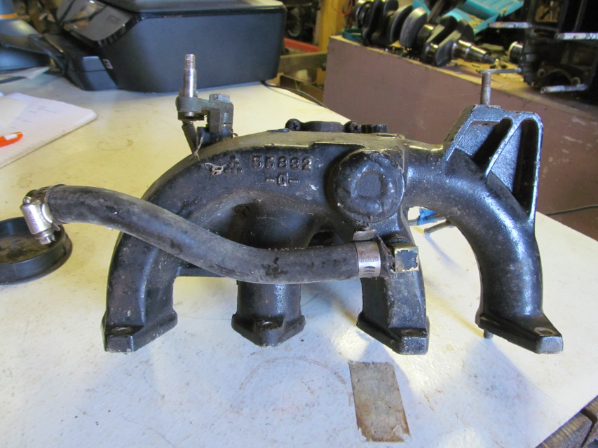 Mercruiser exhaust